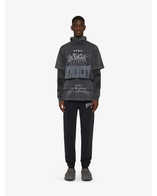 Givenchy Blue Slim Fit Jogger Pants for men