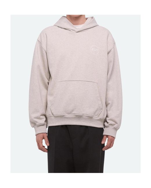 Helmut Lang Pink Printed Hoodie for men