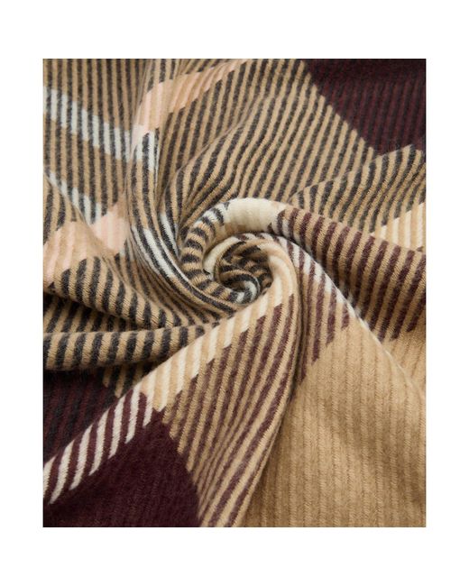 Barbour Natural Plaid Scarf
