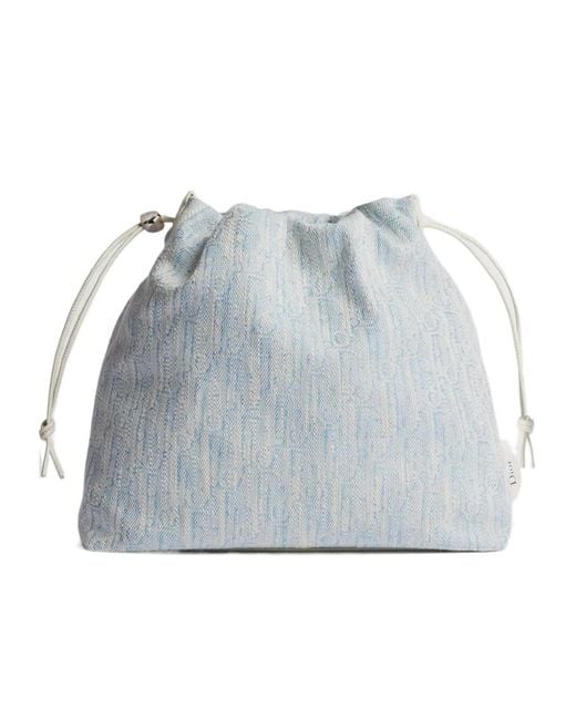 Dior Gray Medium Travel Last Minute Pouch