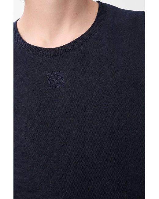 Loewe Blue Sleeveless Jumper