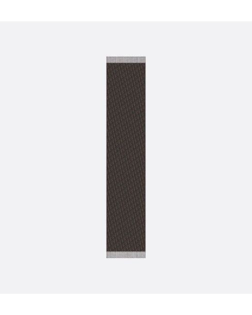 Dior Multicolor Oblique Double-Sided Scarf for men