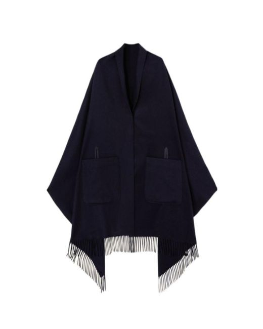 Loro Piana Blue Pocket Shawl