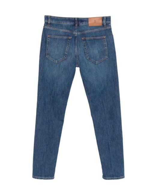 Pt Pantaloni Blue Pt Torino Reggae Tapered Jeans for men