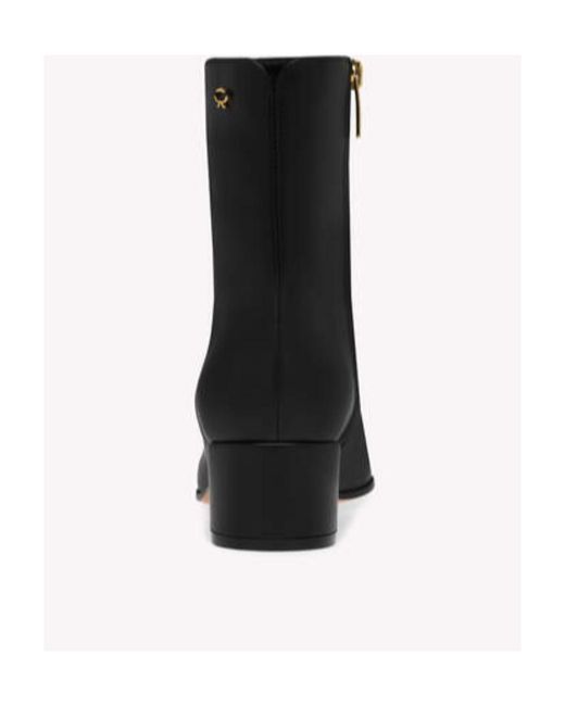 Gianvito Rossi Black Lyell 45 Ankle Boots