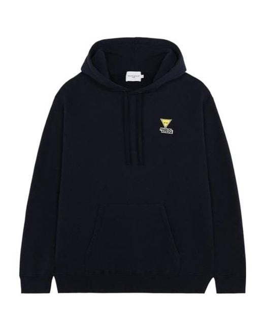 Maison Kitsuné Blue Long-Sleeved Sweatshirt for men