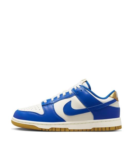 Nike Blue Dunk Leather Sneakers