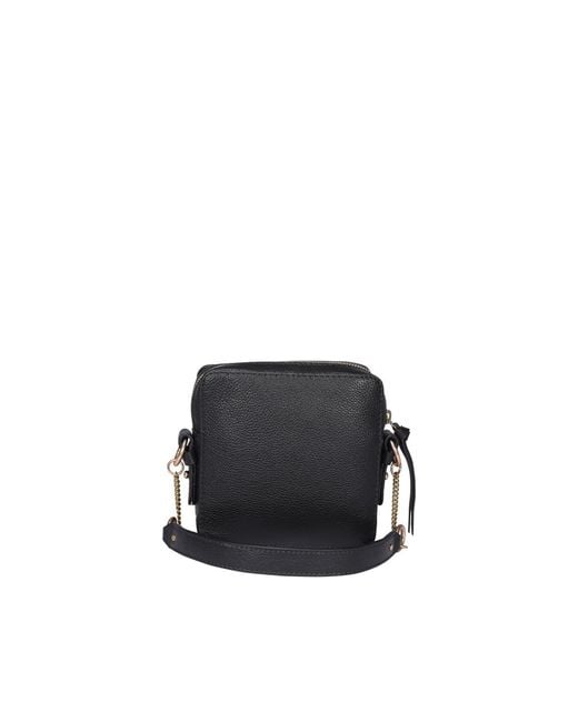 See By Chloé Black Joan Leather Crossbody Bag