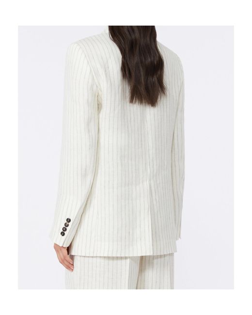 Max Mara White Blazers