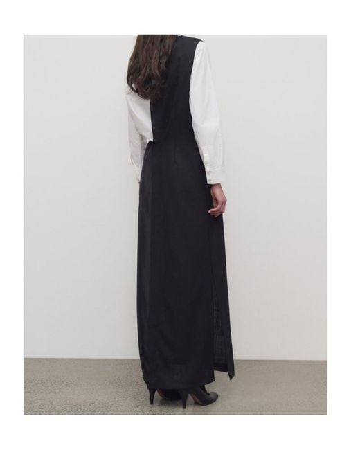 The Row Black Cyrene Dress