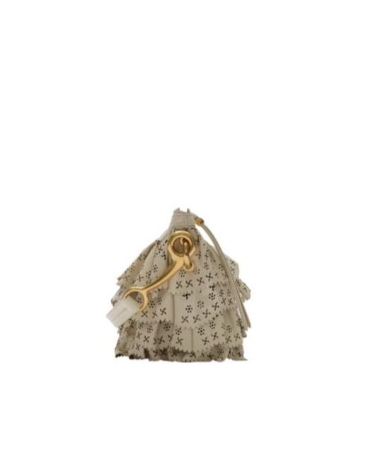 Burberry Natural Mini Ruffle Bag