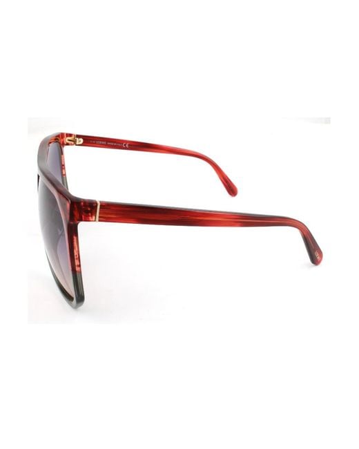 Loewe Purple Round Frame Sunglasses