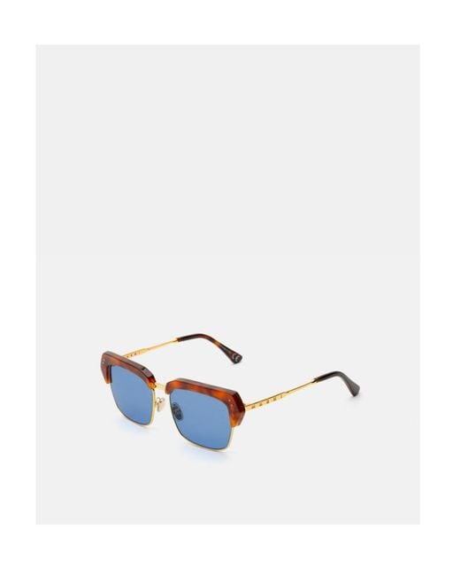Marni Blue Three Gorges Sunglasses for men