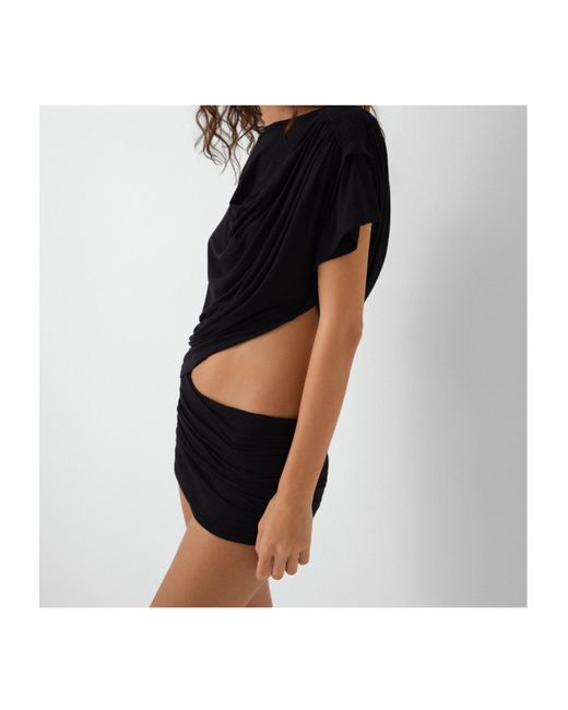 GIMAGUAS Black Daria Mini Skirt