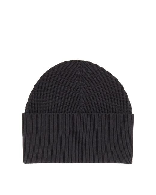 Studio Nicholson Blue Mikkel Ribbed-Knit Beanie Hat for men