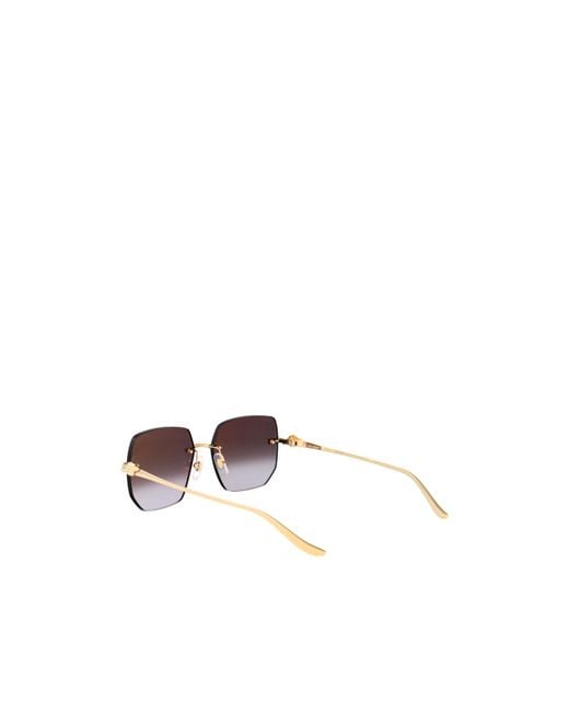 Cartier Multicolor Butterfly Frame Sunglasses