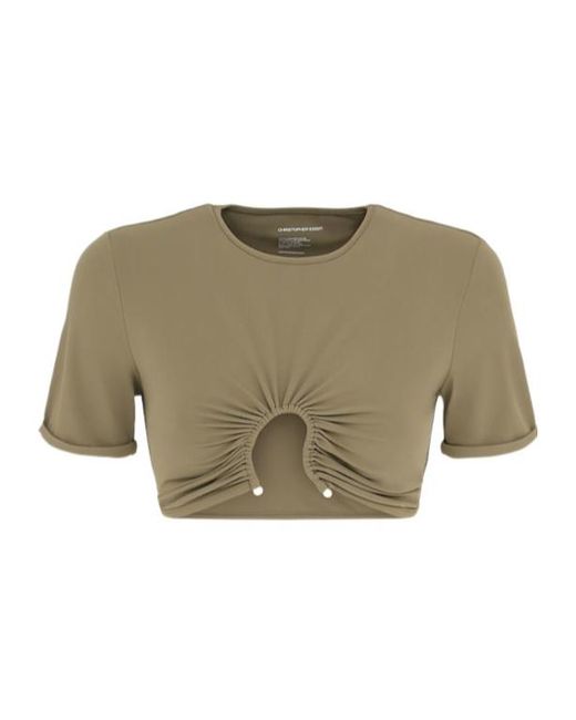 Christopher Esber Green Short-Sleeved T-Shirt