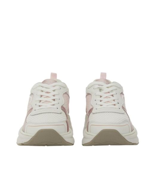 Stuart Weitzman Gray Round-Head Sneakers