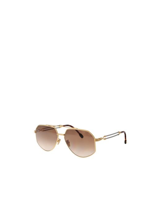 Fred Multicolor Pilot-Frame Sunglasses for men