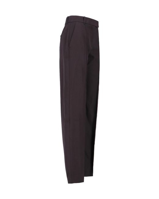 McQueen Blue Wool Pants