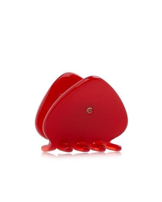 Etro Red Logo Hairpin