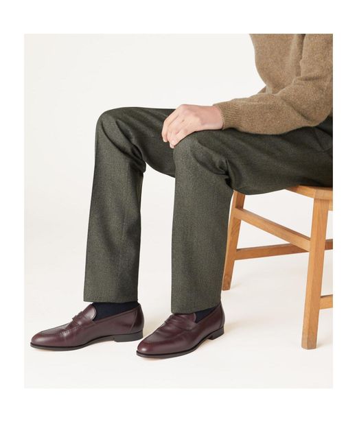 Loro Piana Brown Sergio Walk Loafers for men