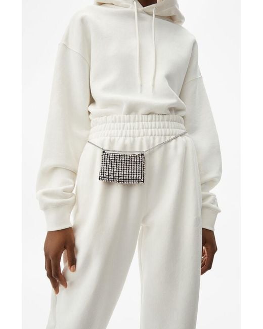 Alexander Wang White Wangloc Nano Pouch