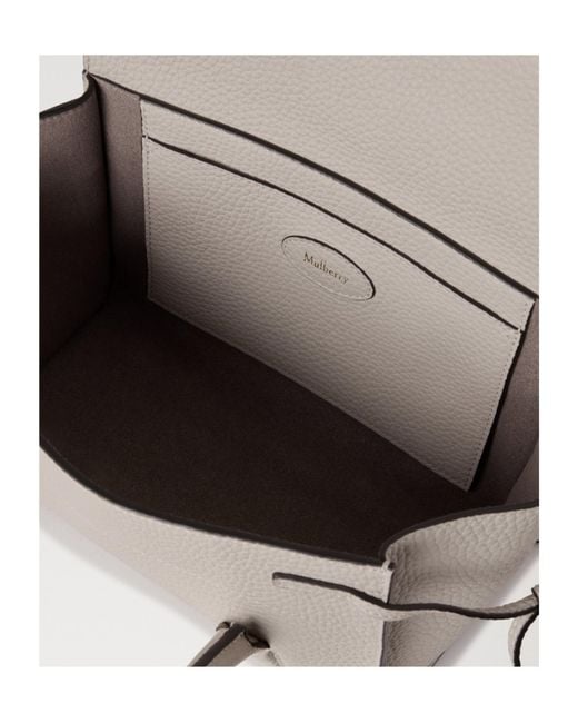 Mulberry White Mini Soft Bayswater Shoulder Bag