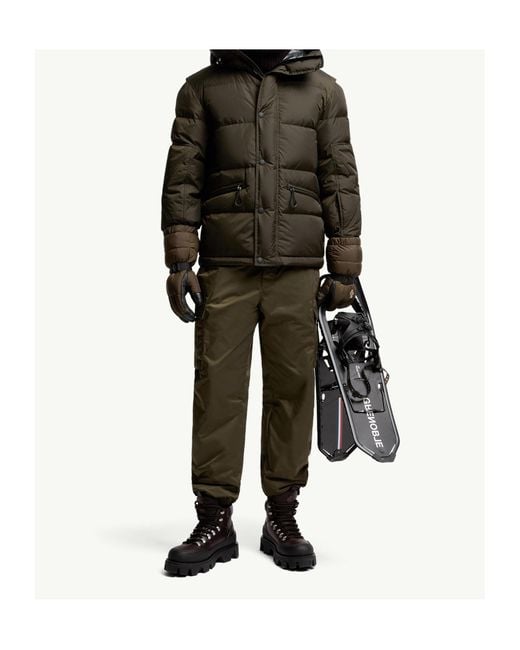 Moncler Green Grenoble Kasanka High Neck Jacket for men