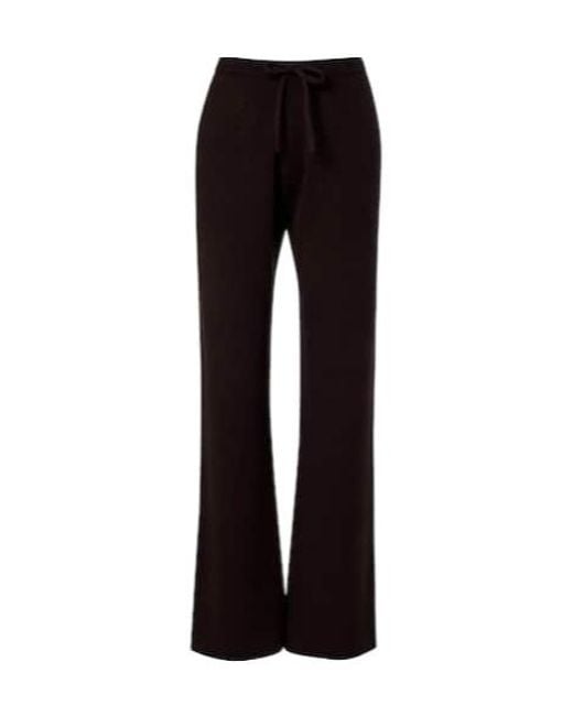 Extreme Cashmere Black Drawstring Waistband Sweatpants