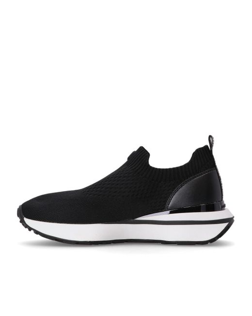 Michael Kors Black Ari Slip-On Sneakers