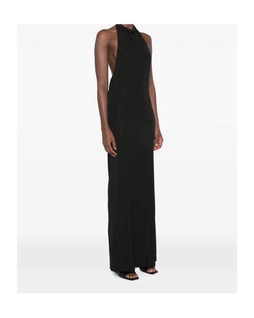 Cult Gaia Black Siena Sleeveless Maxi Dress