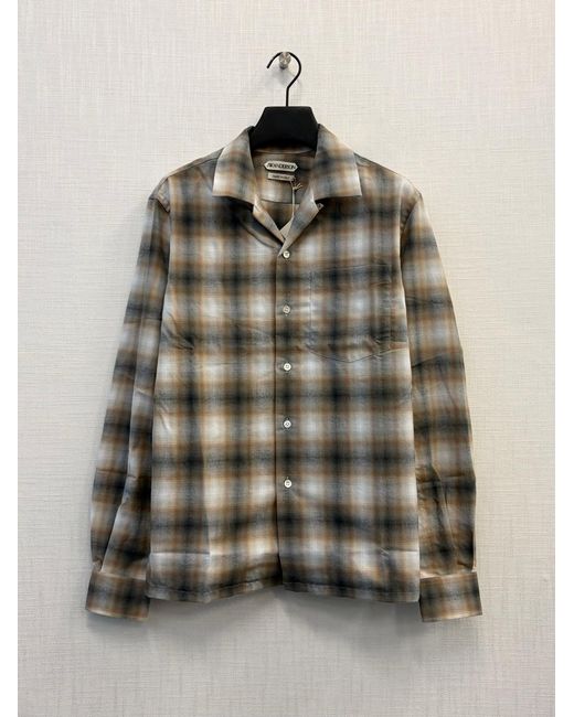 J.W. Anderson Gray Plaid Shirt