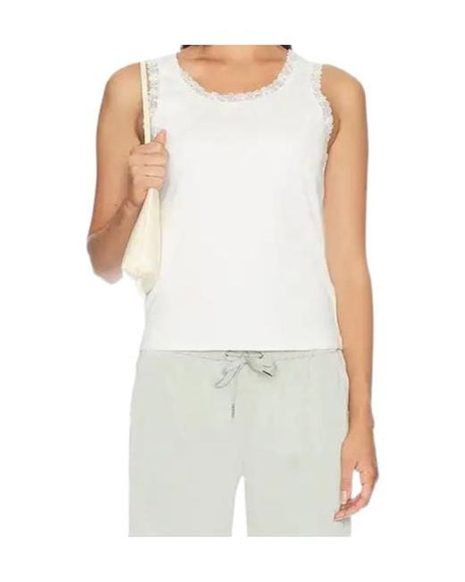 Posse White Sleeveless Vest
