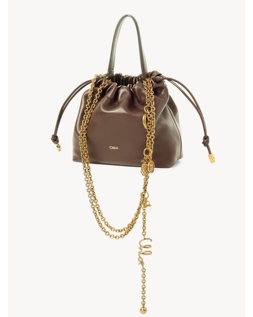 Chloé Metallic Chloé Icons Mini Shoulder Bag