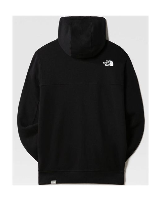 The North Face Black Logo-Print Zip-Up Hoodie for men