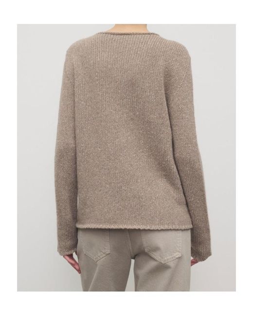 The Row Brown Nitha Sweater