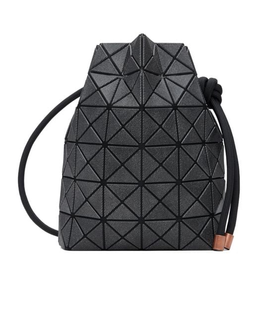 Issey Miyake Black Drawstring Shoulder Bag