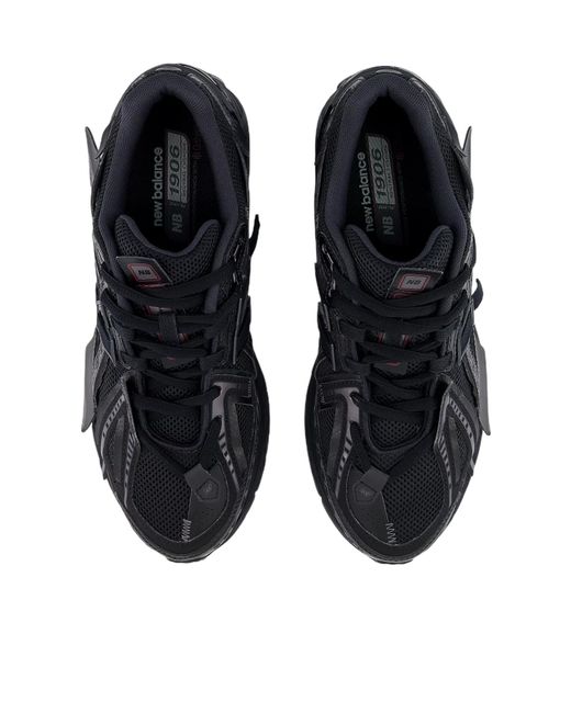 New Balance Black 1906 Lace-Up Sneakers for men