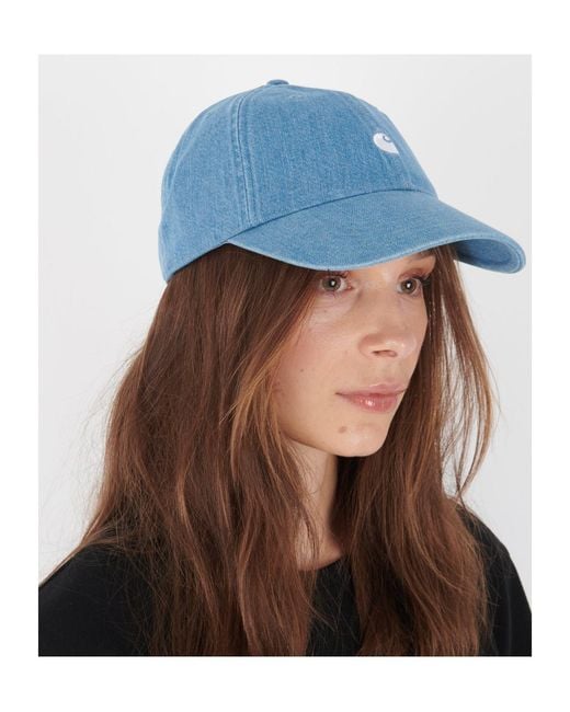 Carhartt Blue Cotton Denim Baseball Cap