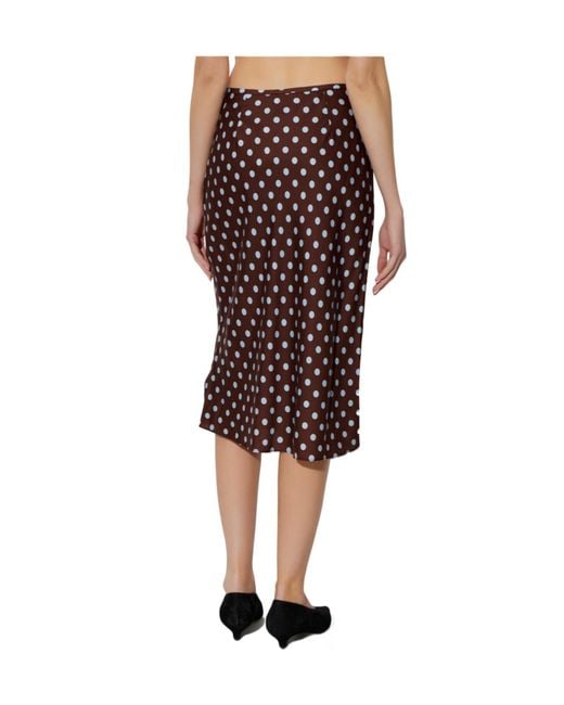 Posse Purple Leo Polka Dot Skirt