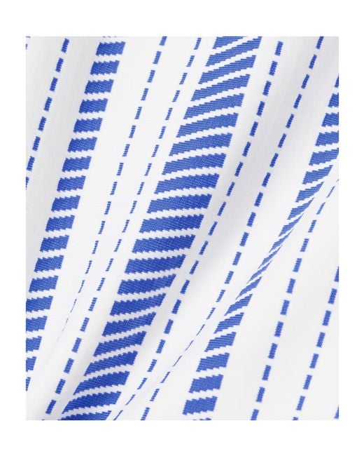 Lemlem Blue Elene Striped Swimsuit