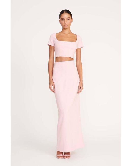 Staud Pink Short Top