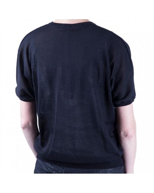 Iceberg Blue Printed Pattern Pullover