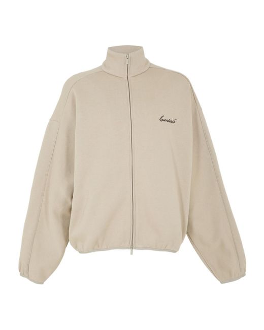 Fear Of God Natural Zippered Long-Sleeved Casual Jacket for men