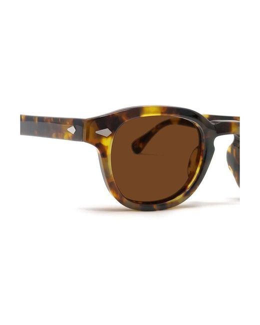 Moscot Brown 100 Acetate 100 Metal Occhiali Da Sole for men