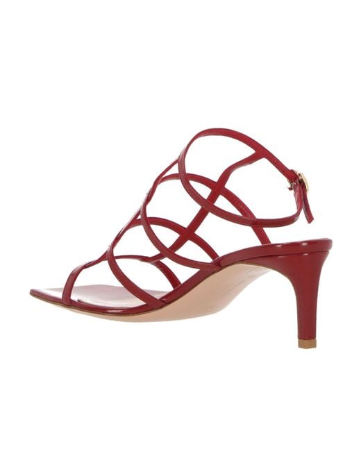 Gianvito Rossi Pink Mondry 55Mm Leather Sandals