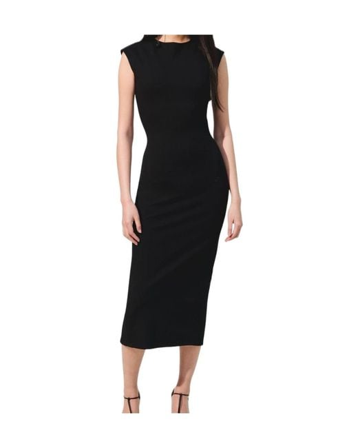 Jacquemus Black The Alba Midi Dress