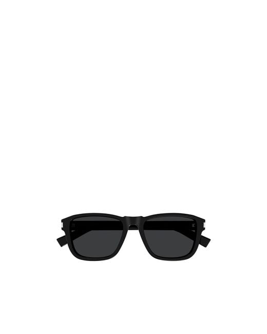 Saint Laurent Black Eyewear Square Frame Sunglasses for men