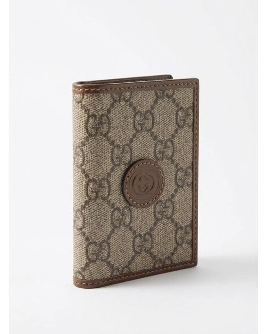 Gucci Multicolor Gg Supreme Canvas Wallet for men
